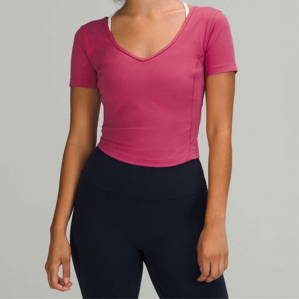 Lululemon Nulu Align T-Shirt•Pink Lychee💖🥥